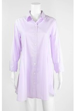 Inae Collection Button-Back Shirt Dress With Pockets