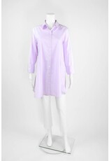Inae Collection Button-Back Shirt Dress With Pockets