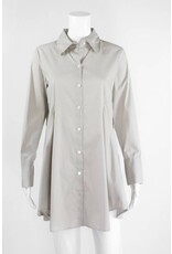 Inae Collection Button-Back Shirt Dress With Pockets