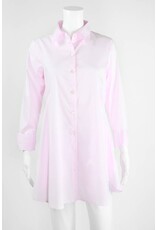 Inae Collection Button-Back Shirt Dress With Pockets