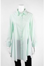 Inae Collection Button-Back Shirt Dress With Pockets