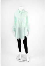 Inae Collection Button-Back Shirt Dress With Pockets