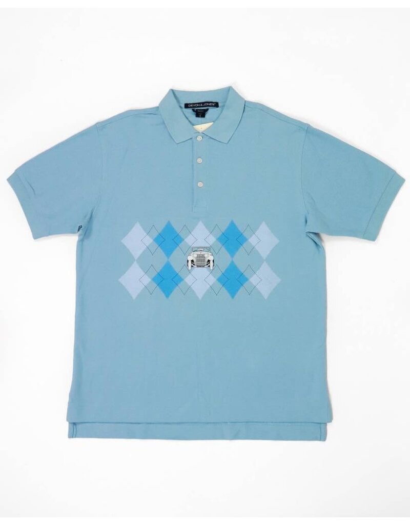 Devon & Jones Short Sleeve Gatsby Polo Shirt