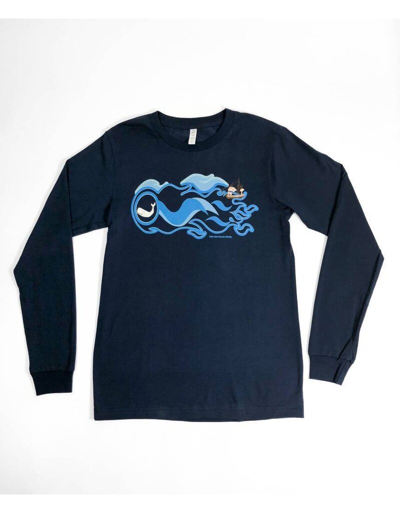 Well Read Long Sleeve Moby Dick T-Shirt