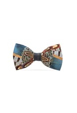 Brackish Pollock Feather Bow Tie