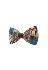 Brackish Pollock Feather Bow Tie