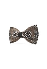 Brackish Guinea Feather Bow Tie