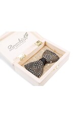 Brackish Guinea Feather Bow Tie