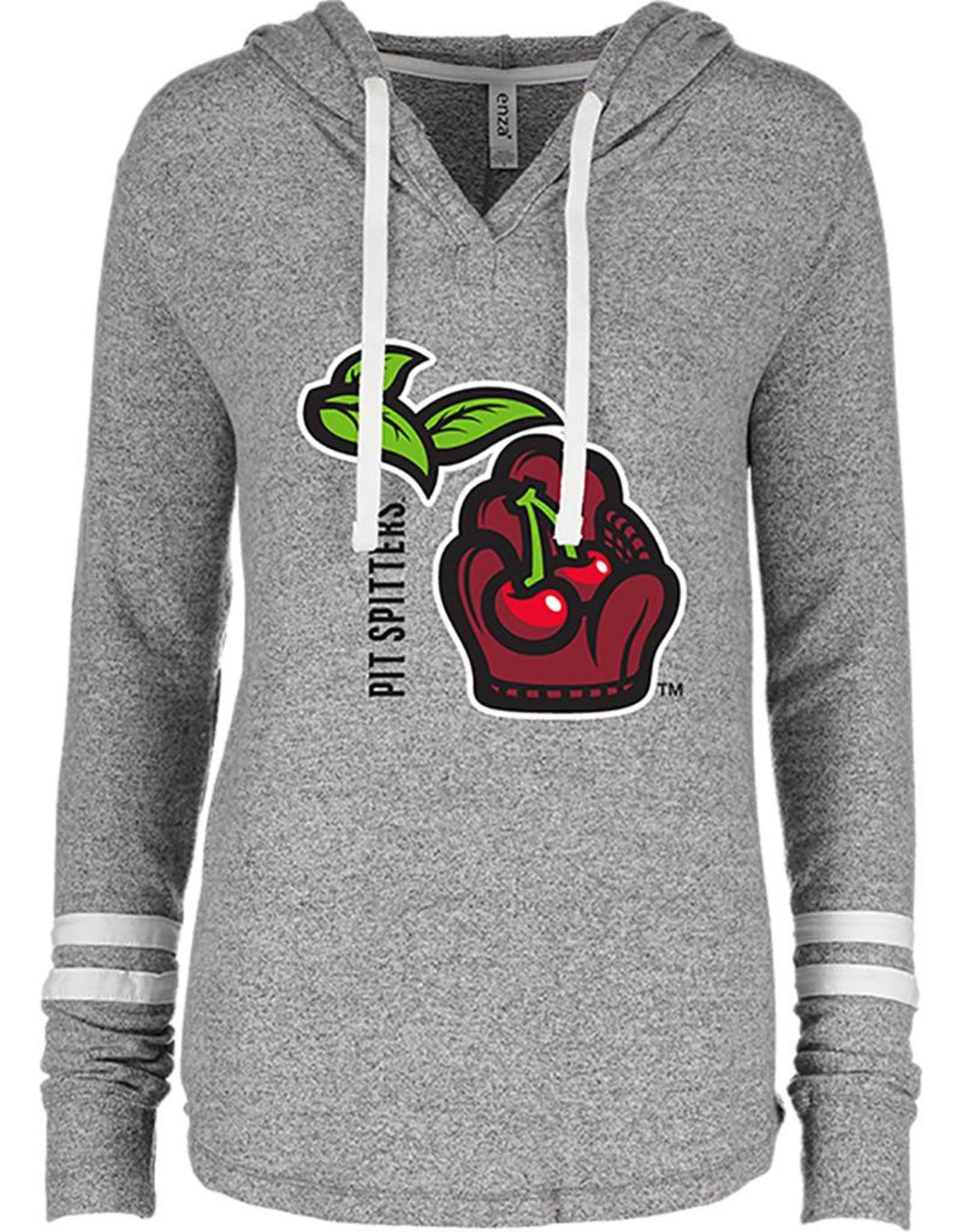 soft gray hoodie