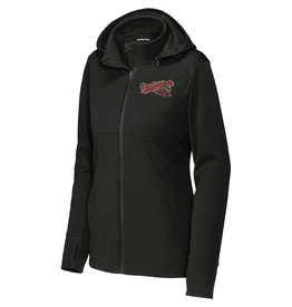 Ladies Sport-Tek Hooded Softshell Jacket