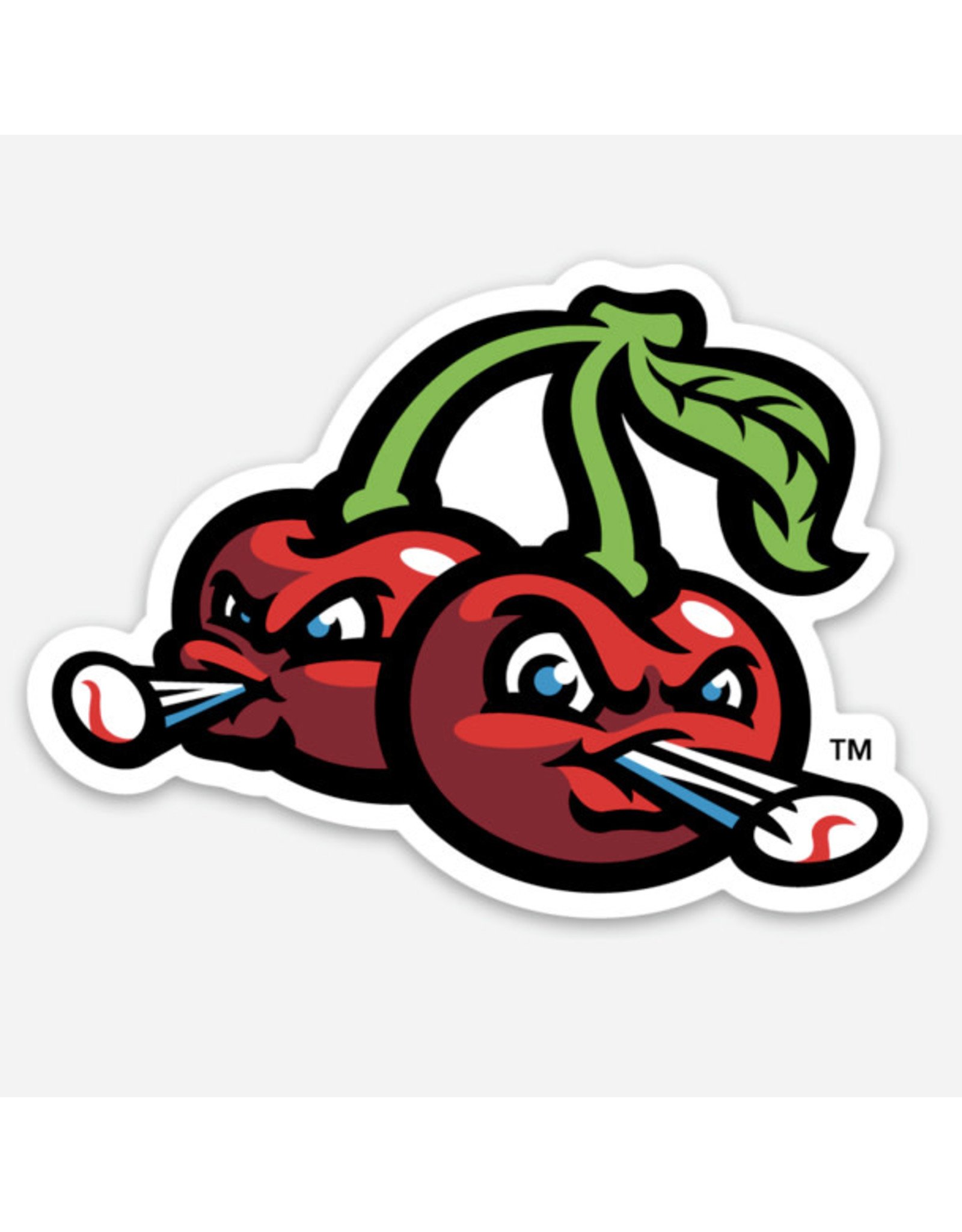 5006 Cherries Logo Sticker