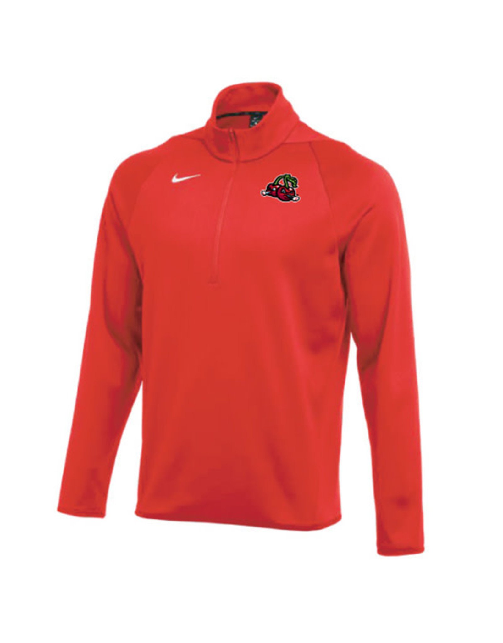 3730 Nike Red Therma 1/4 Zip Pullover