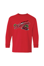 2861 Youth Primary Logo Red Long Sleeve Tee