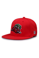 The Game 1110 On-Field Red Road Game Changer Cap