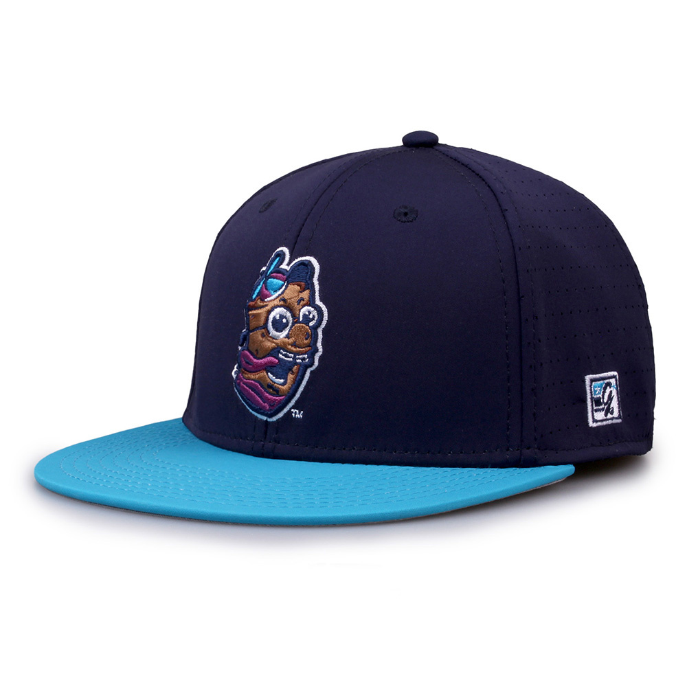 1140 Cork Dorks OnField Navy/Teal Game Changer Cap Traverse City Pit