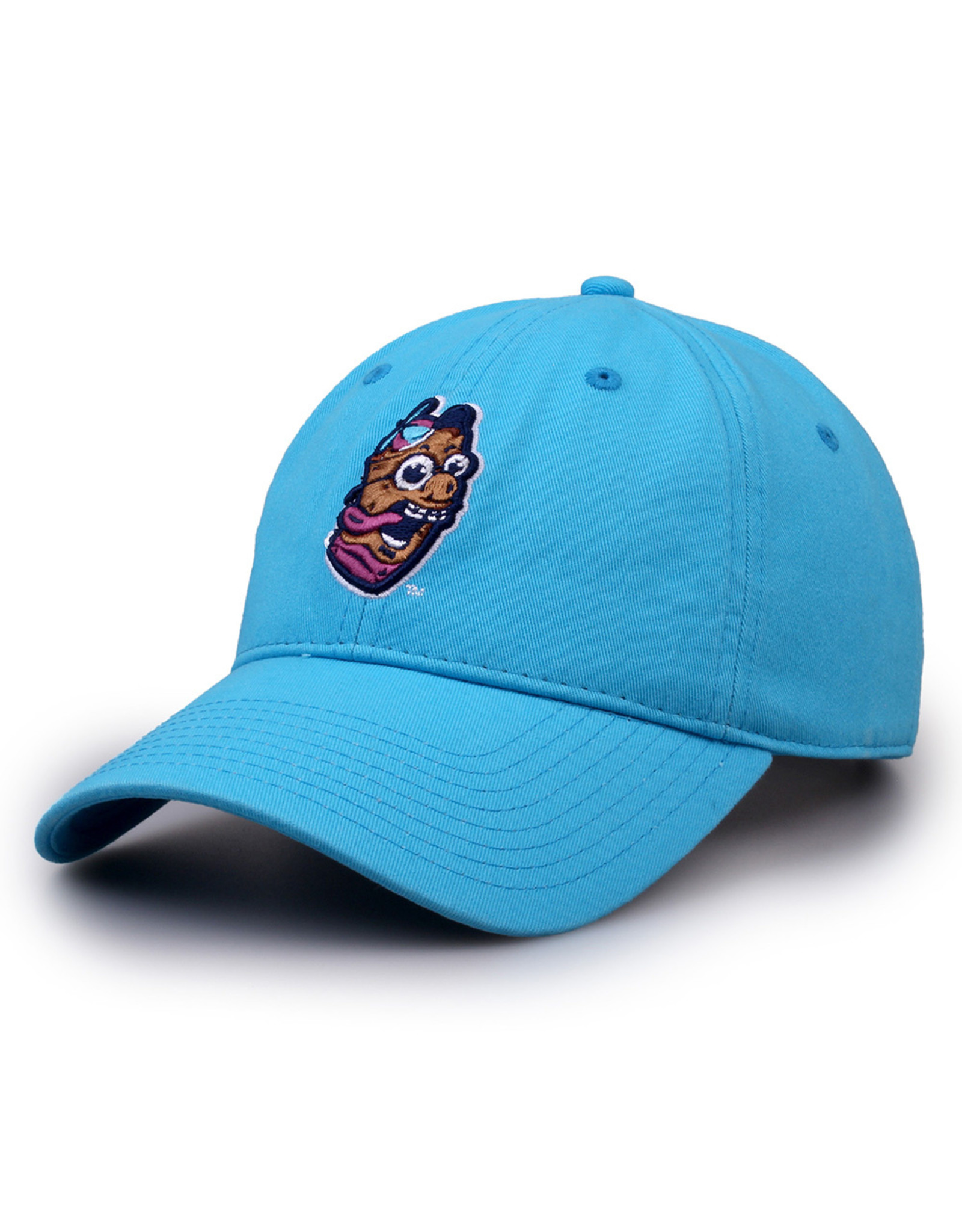 The Game 1263 Cork Dorks Teal Relaxed Garment-Washed Cap