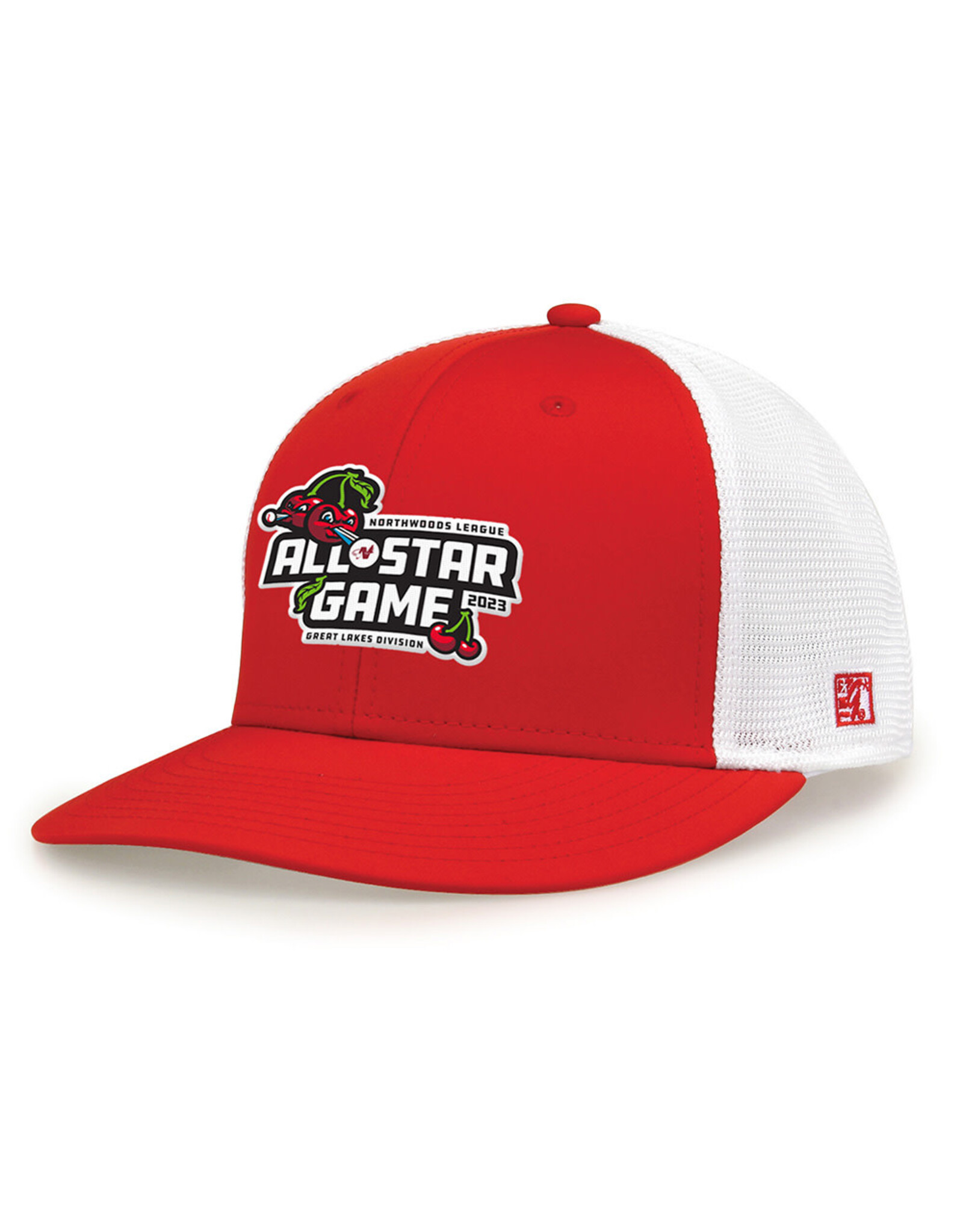 The Game 2023 Northwoods League All-Star Game Red Front/White Back Cap