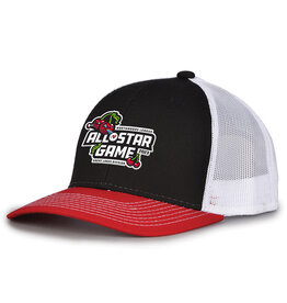 1100 On-Field Black Home Cap - Traverse City Pit Spitters Team Store
