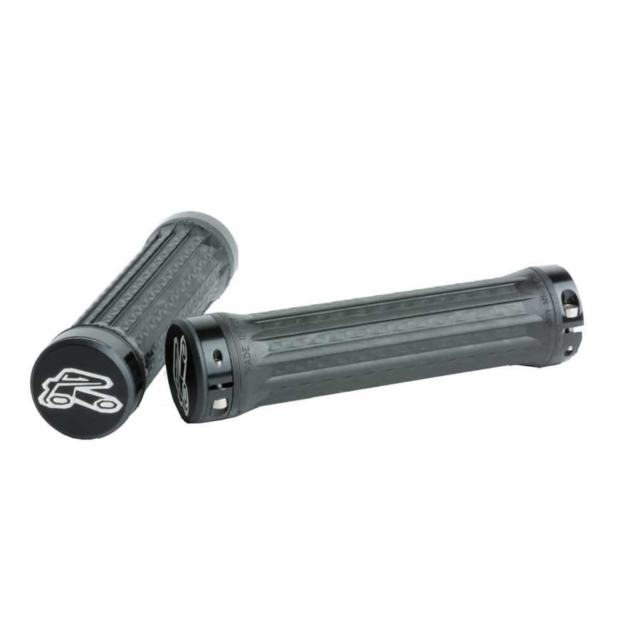 Renthal Ultra Tacky Poignees a collets 130mm Gris Fonce
