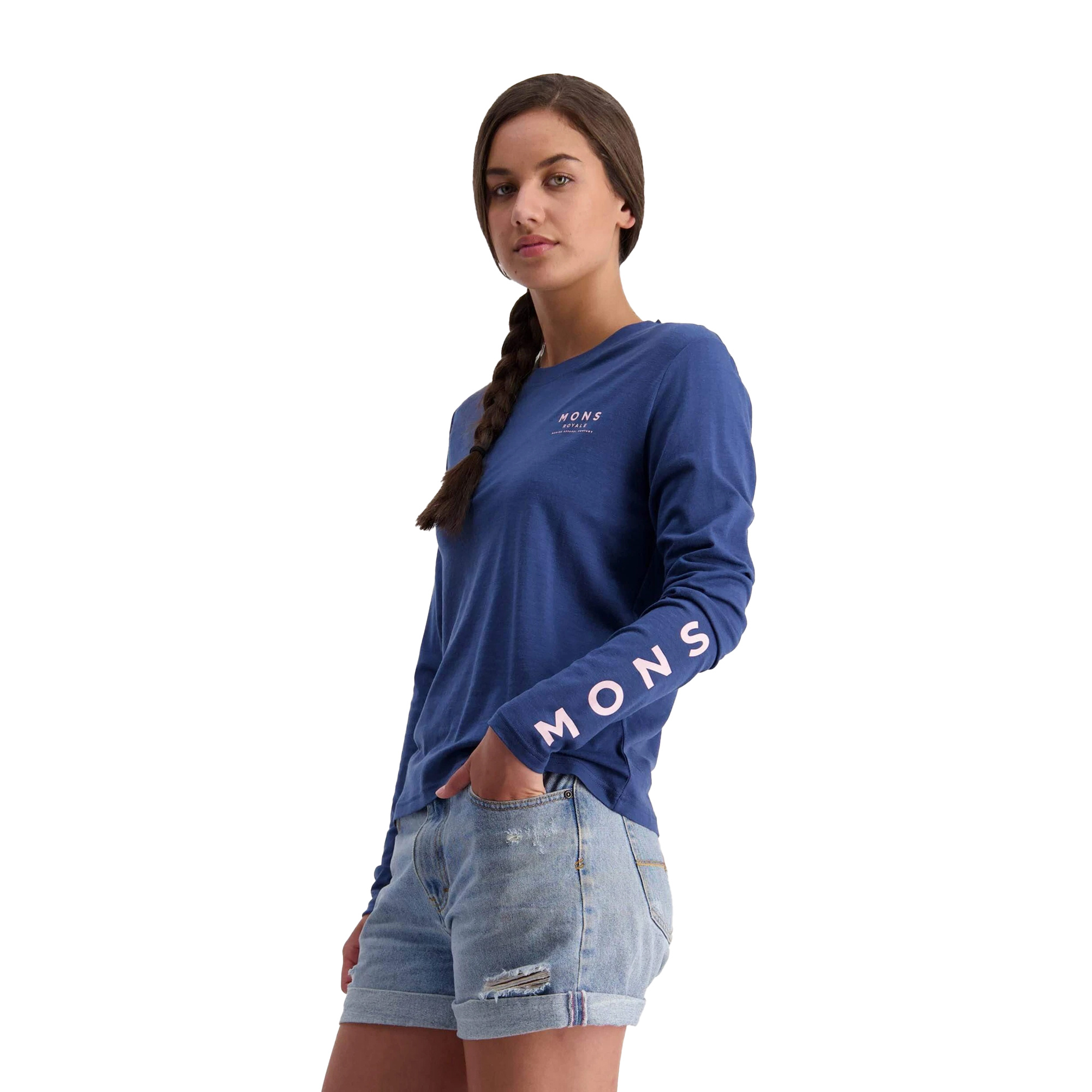 Mons Royale LS Mons Royale Icon Relaxed Femme