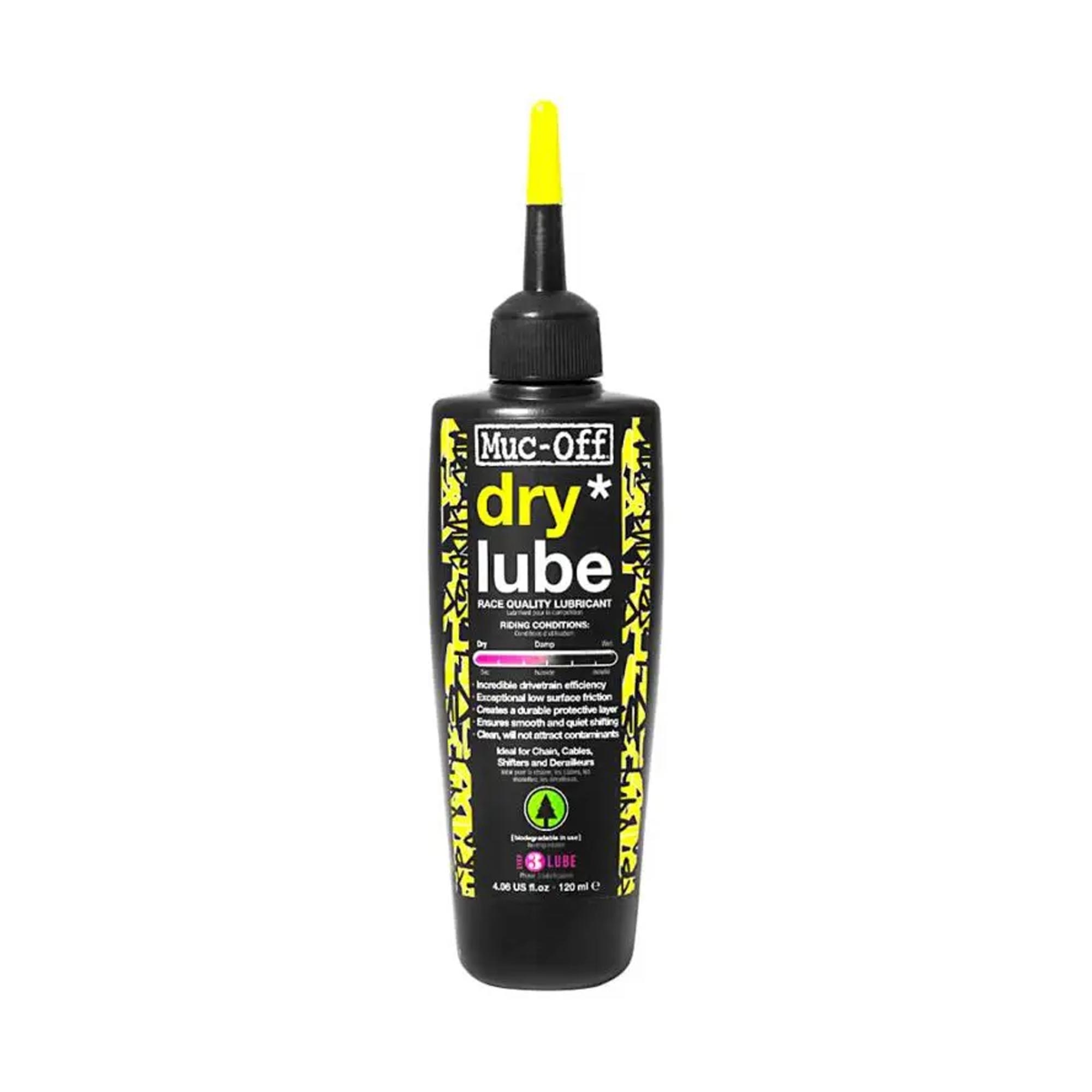Muc-Off, Dry, Lubricant, 120ml, 966CA (FR/ENG)
