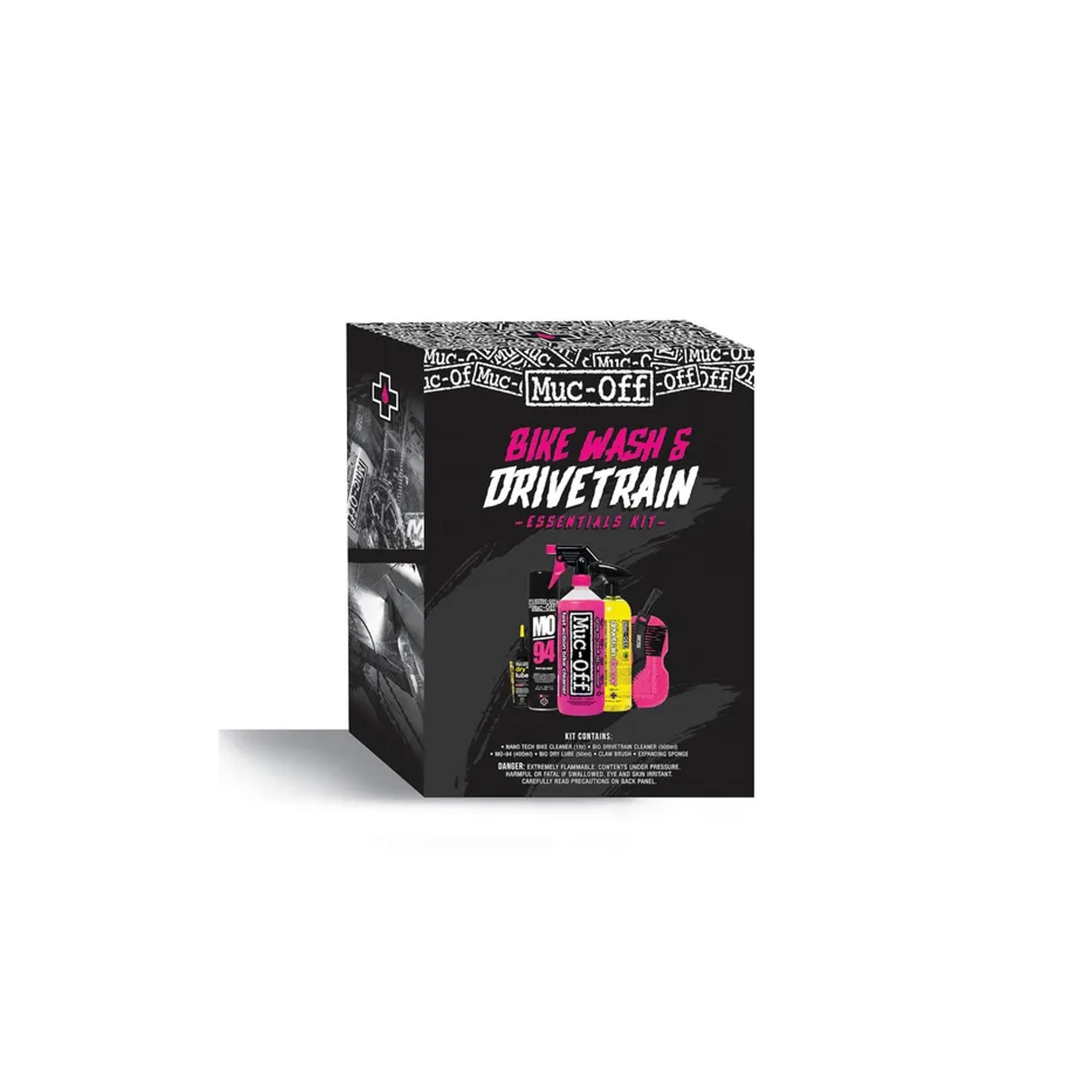 Muc-Off, Essentiels pour lavage et transmission, Kit