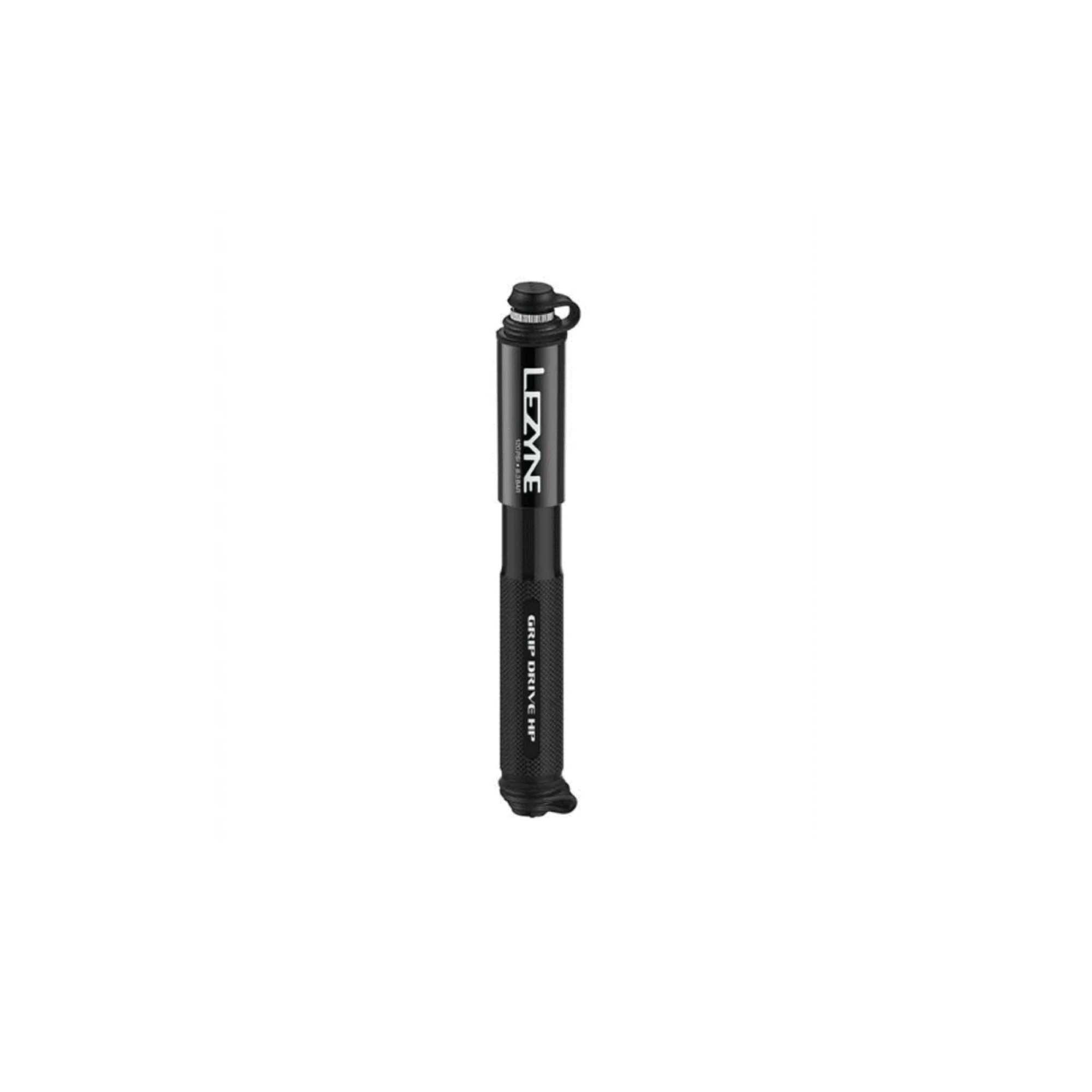 Lezyne, Grip Drive HP, Pump, ABS Flip Chuck, 120PSI, Silver, 185mm