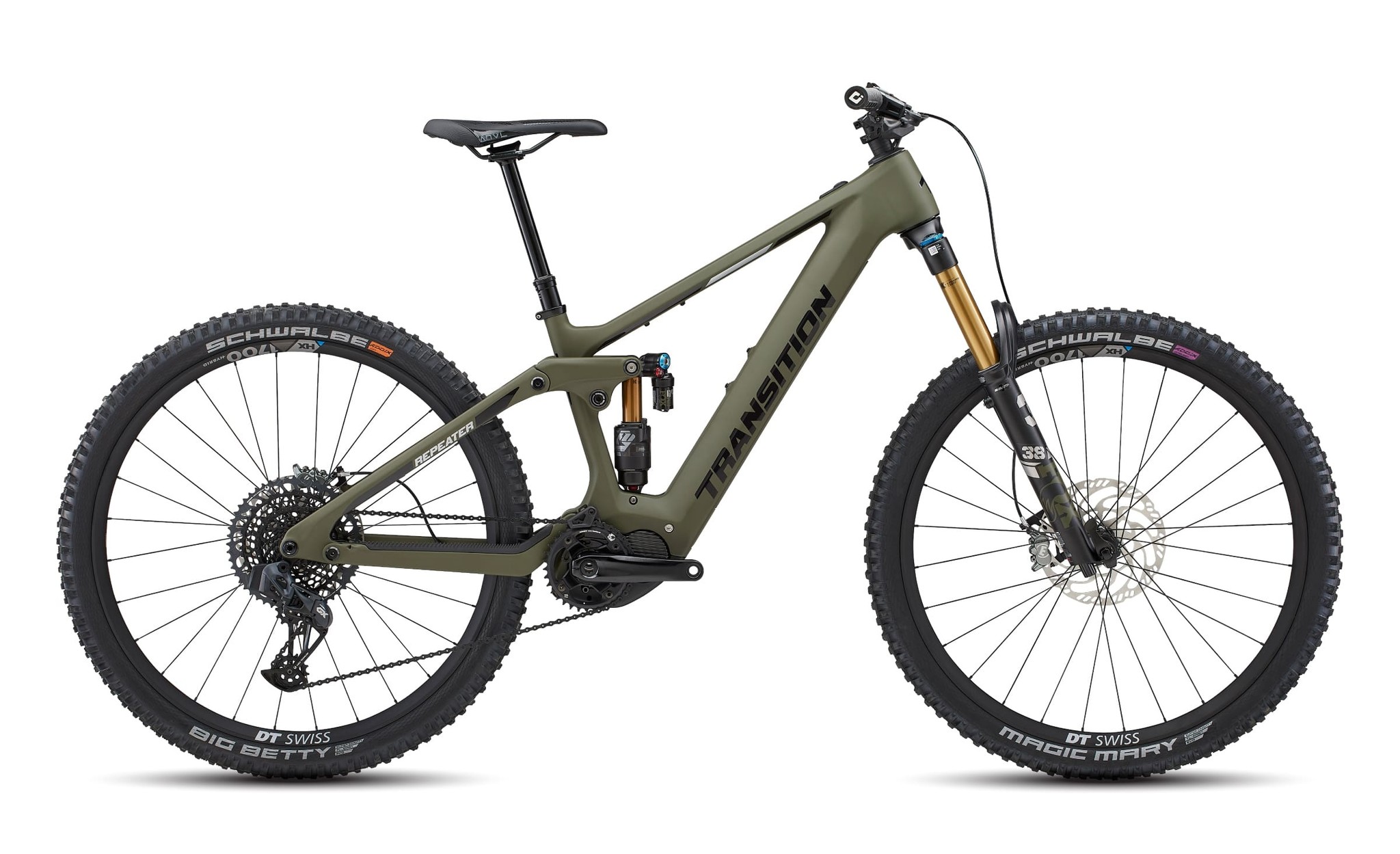 Transition Bikes Vélo Transition Repeater GX AXS 2022 Mossy Green X-Large DEMO