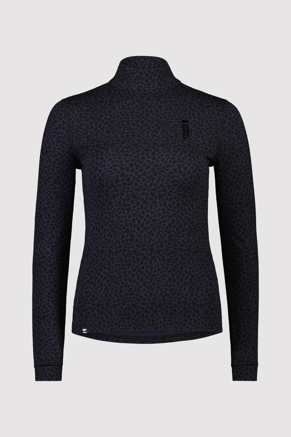 Mons Royale Mons Royale Cascade Merino Flex Mock Neck Femme
