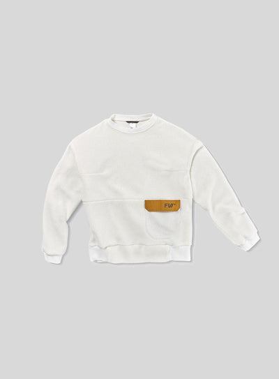 FW Apparel FW Laine polaire Sherpa Crew Root Light Femme