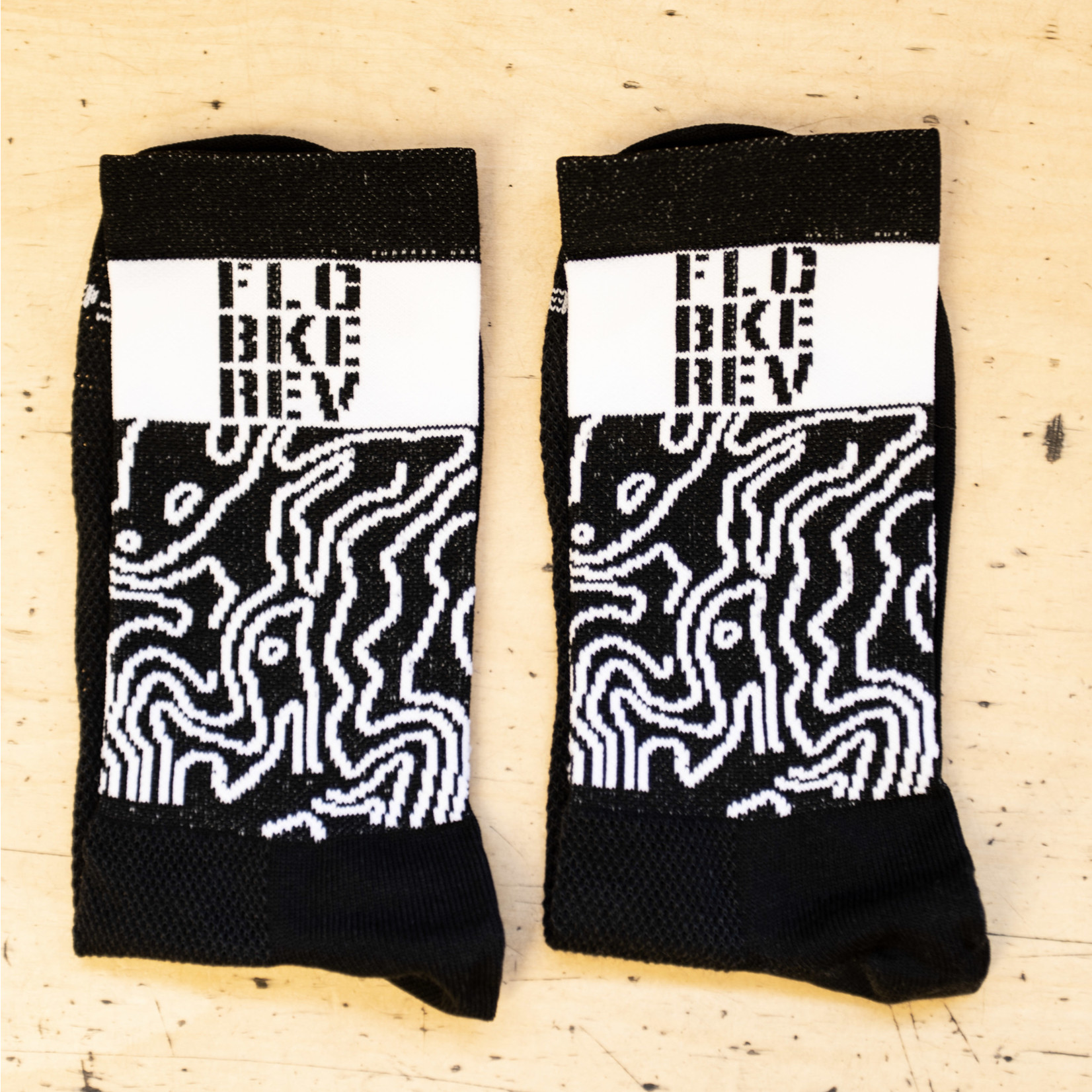 Flag Bike Rev FBR Topo Sock by Defeet