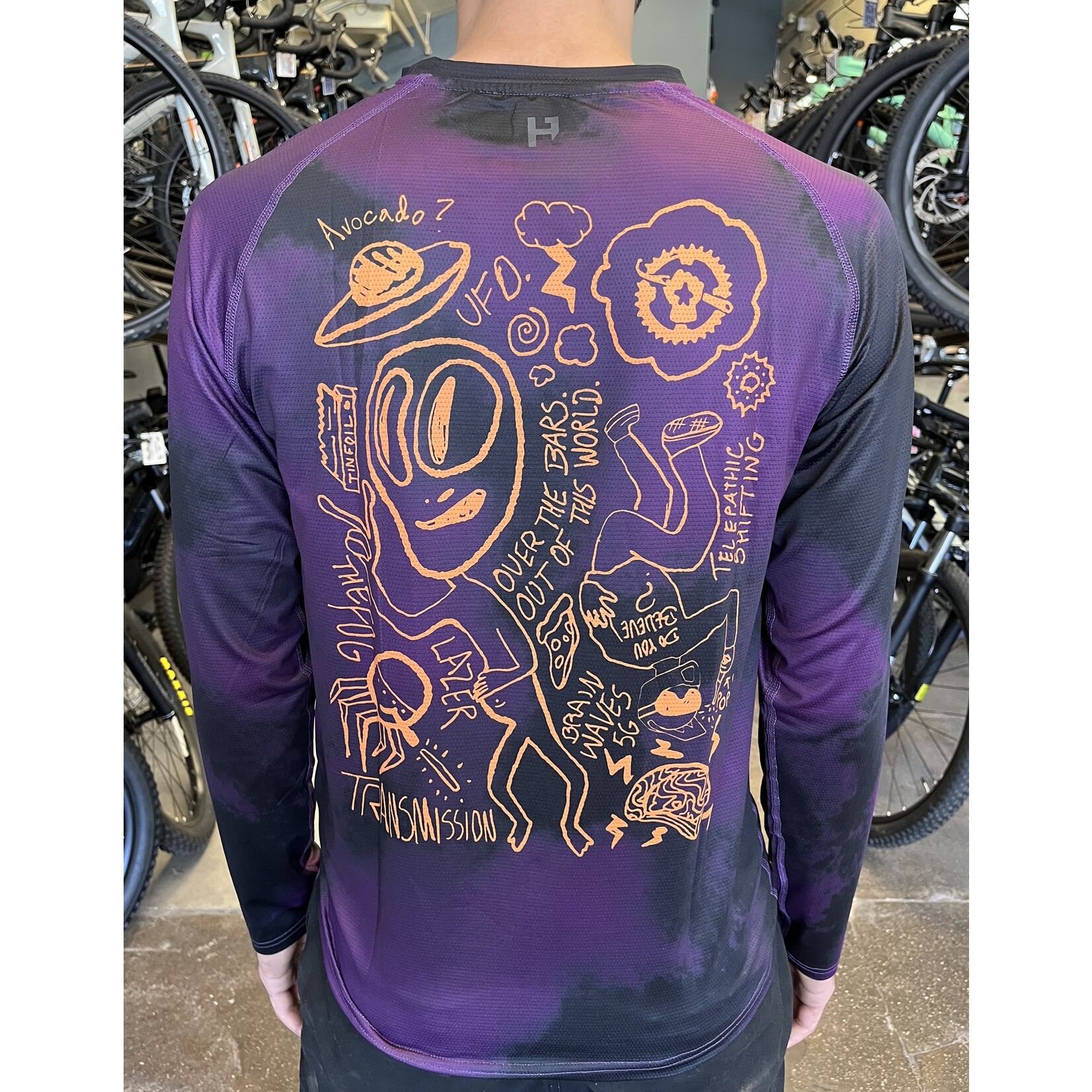 Flag Bike Rev FBR Intergalactic Long Sleeve Jersey