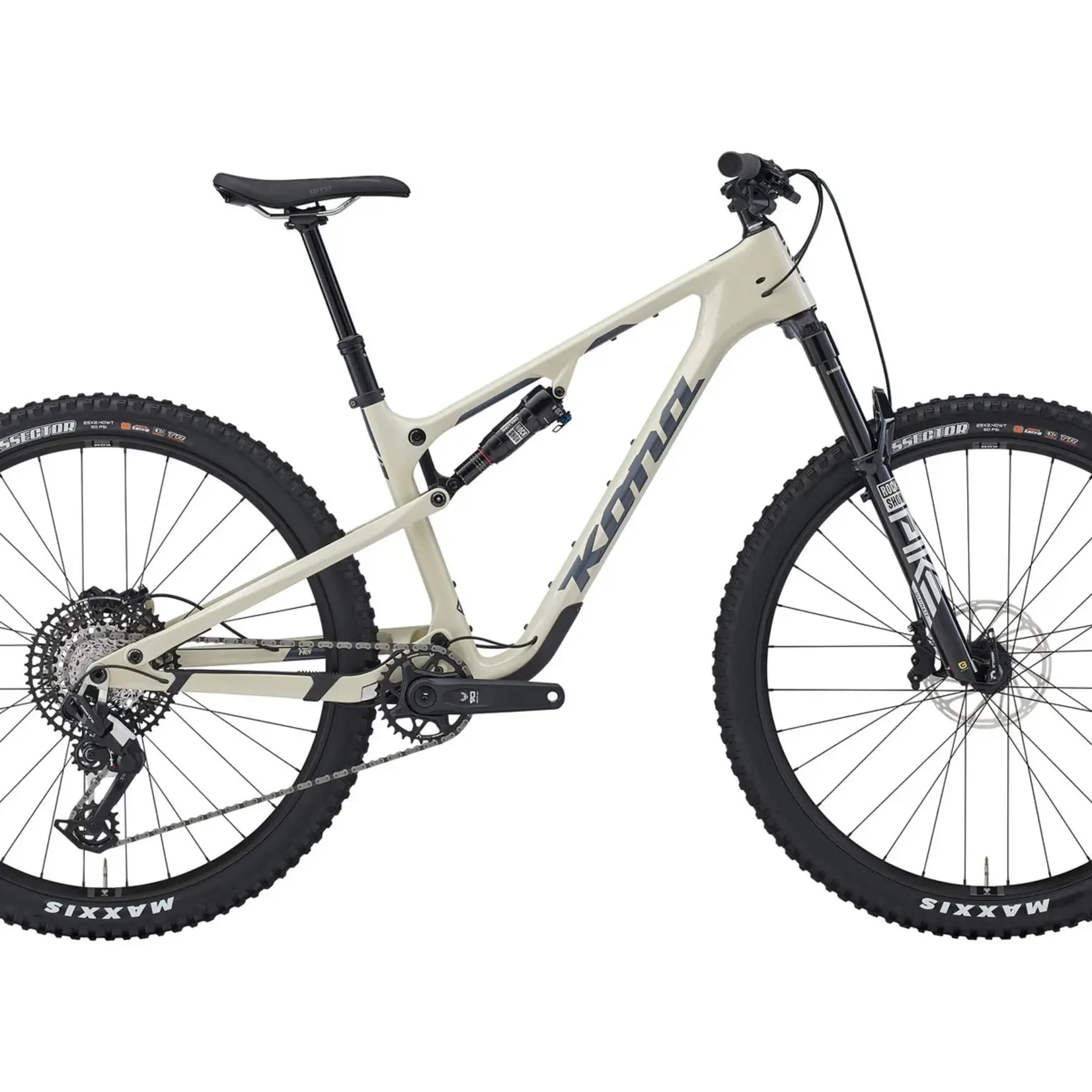 KONA Kona Hei Hei CR Gloss Bone/Charcoal Large