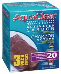 Aqua Clear Aqua Clear 20 Carbon 3Pk