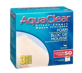 Aqua Clear Aqua Clear 50 (200) Foam 3Pk