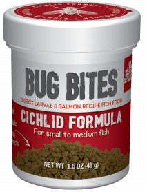 Hagen Fluval  Bug Bites S-M Cichlid Granules 1.6oz
