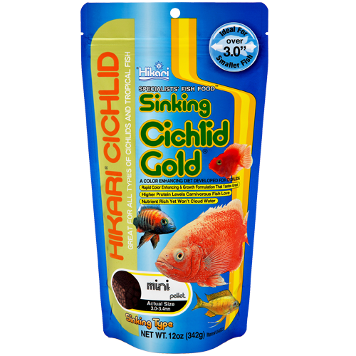 Hikari CICHLID GOLD SINKING 12OZ MINI