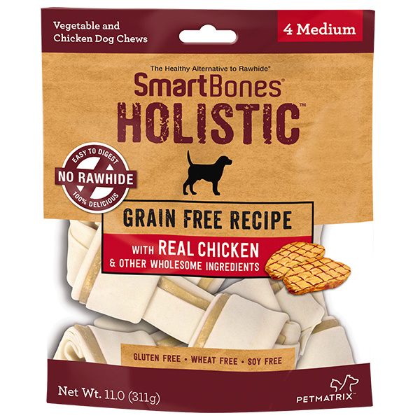 Smart Bone Holistic Chicken Medium 4 pk