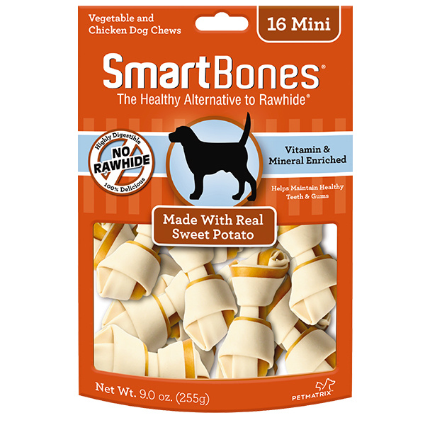Smart Bone Mini Sweet potato 16 pk