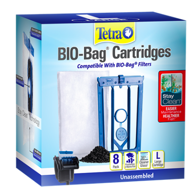 Tetra Stay Clean Bio Bag 8 pk Large