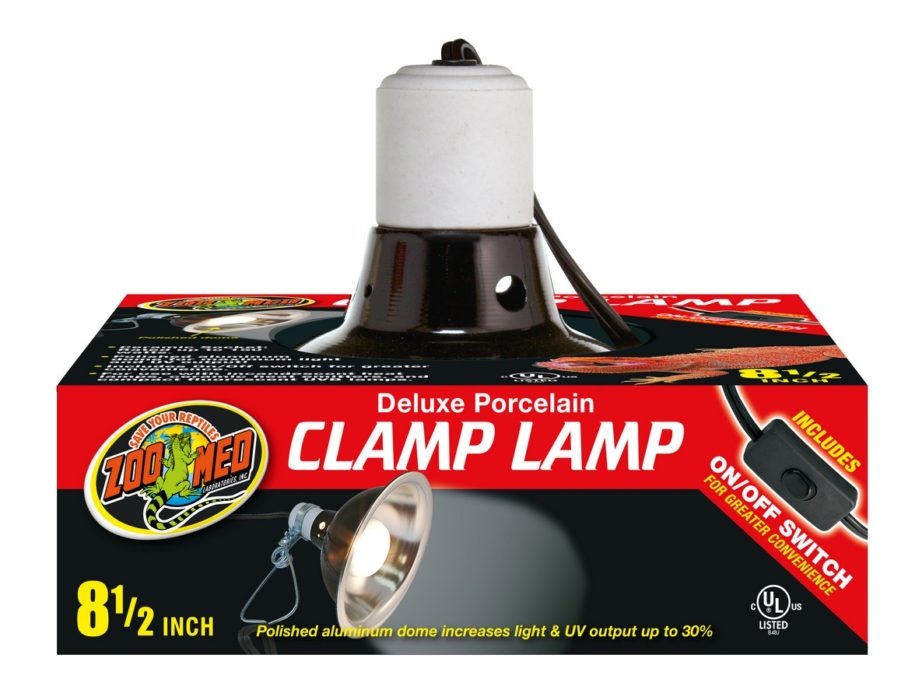 Zoo Med DLX PORC CLAMP LAMP 5.5IN