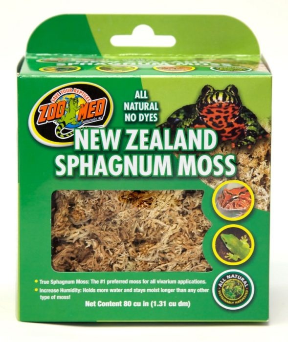 Zoo Med NEW ZEAL SPHAGNUM MOSS 80CI