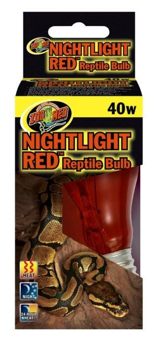 Zoo Med NIGHTLIGHT RED BULB 40W