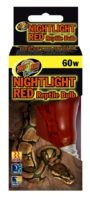 Zoo Med NIGHTLIGHT RED BULB 60W
