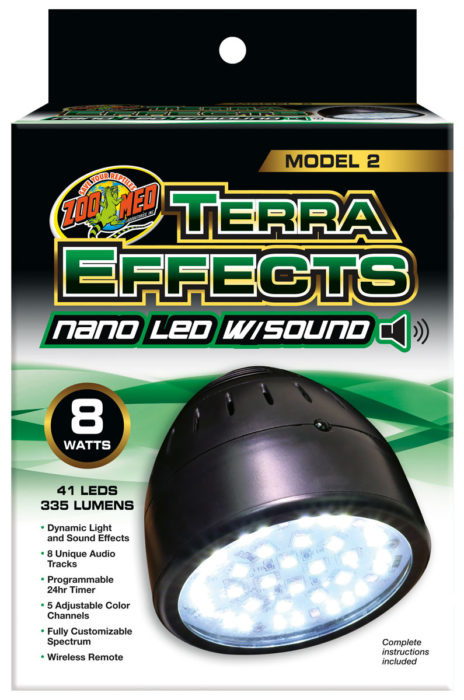 Zoo Med Terraeffects LED Nano with sound