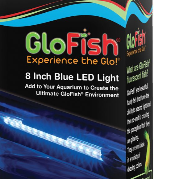 Tetra GloFish 8inch Blue LED Light