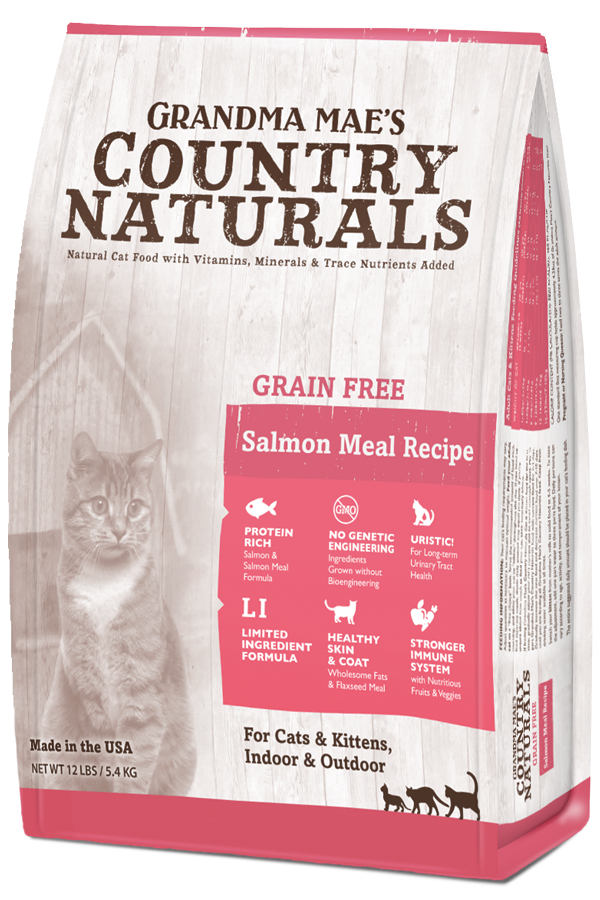 Grandma mae's Grain Free Salmon Cat food 6 lbs
