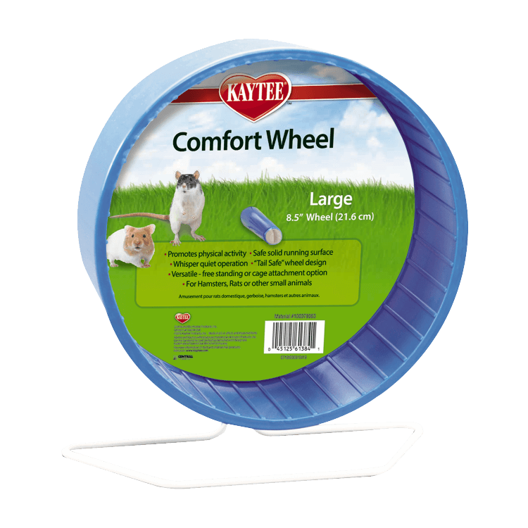 Kaytee COMFORT WHEEL LRG ASST 8.5IN