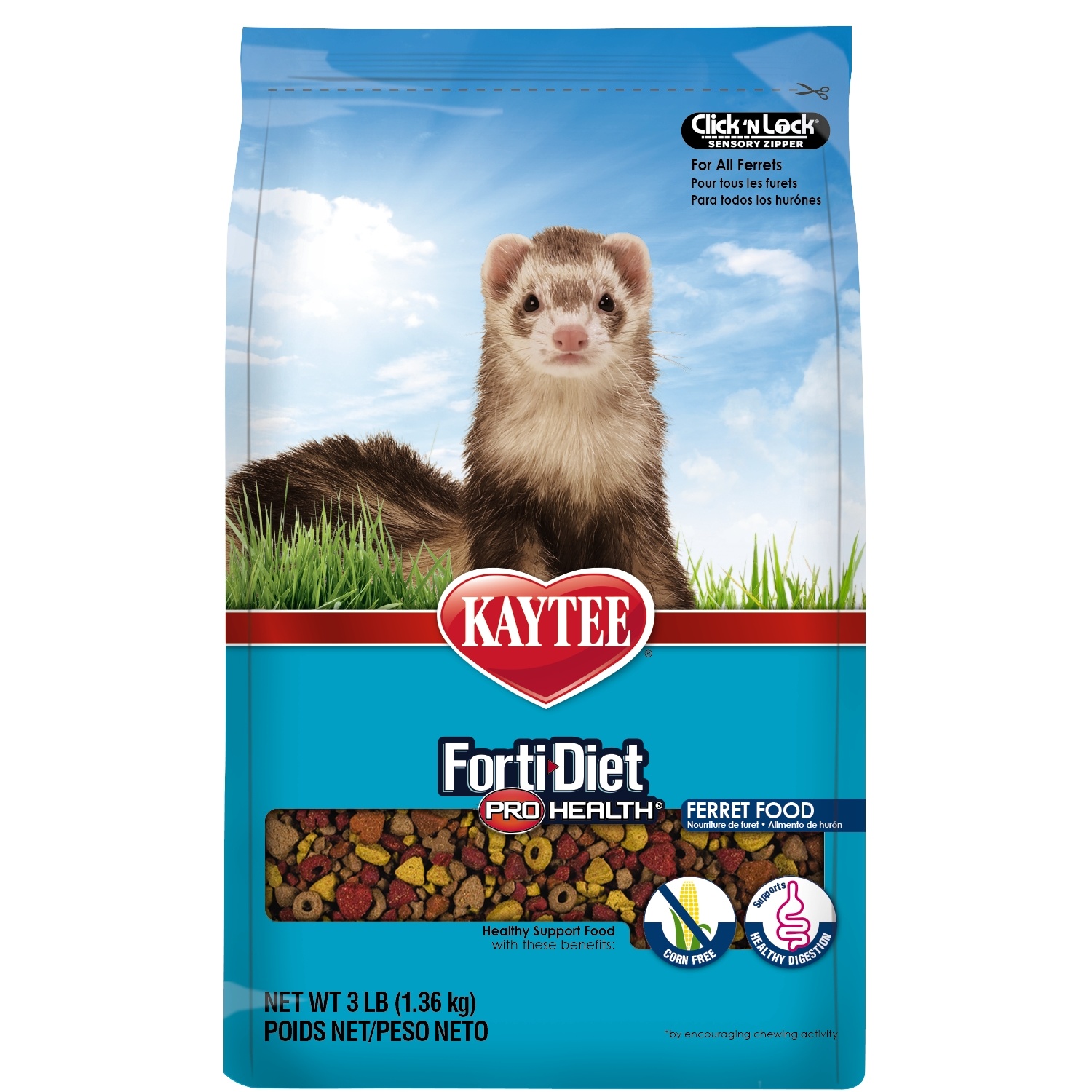 Kaytee Kaytee Ferret Food Forti Diet Pro Health 3lb