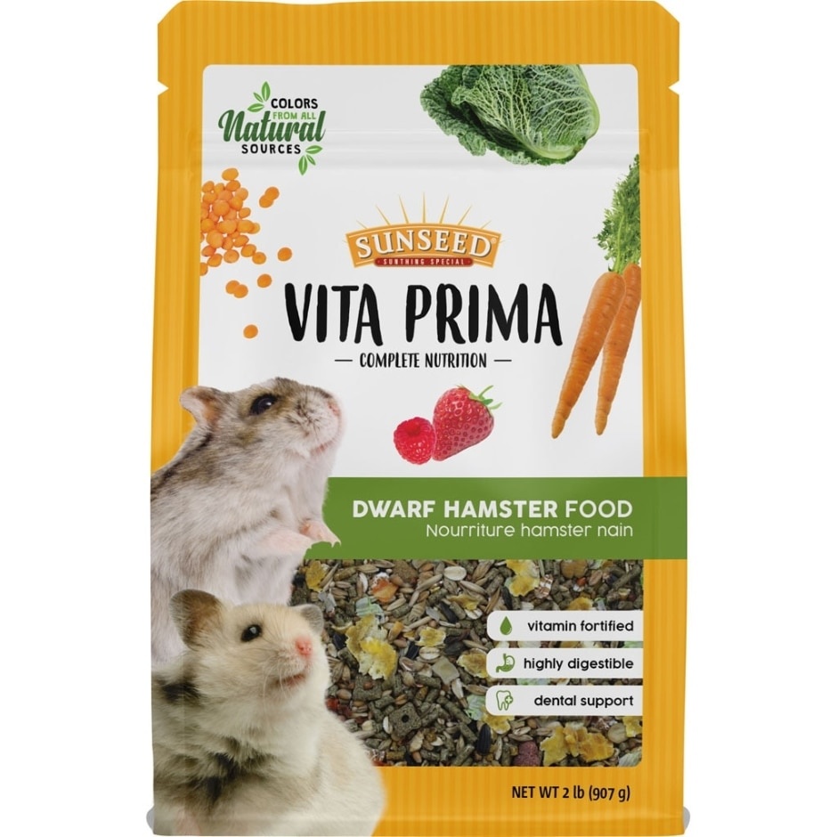 Sunseed Vita Prima Dwarf Hamster 2 lbs